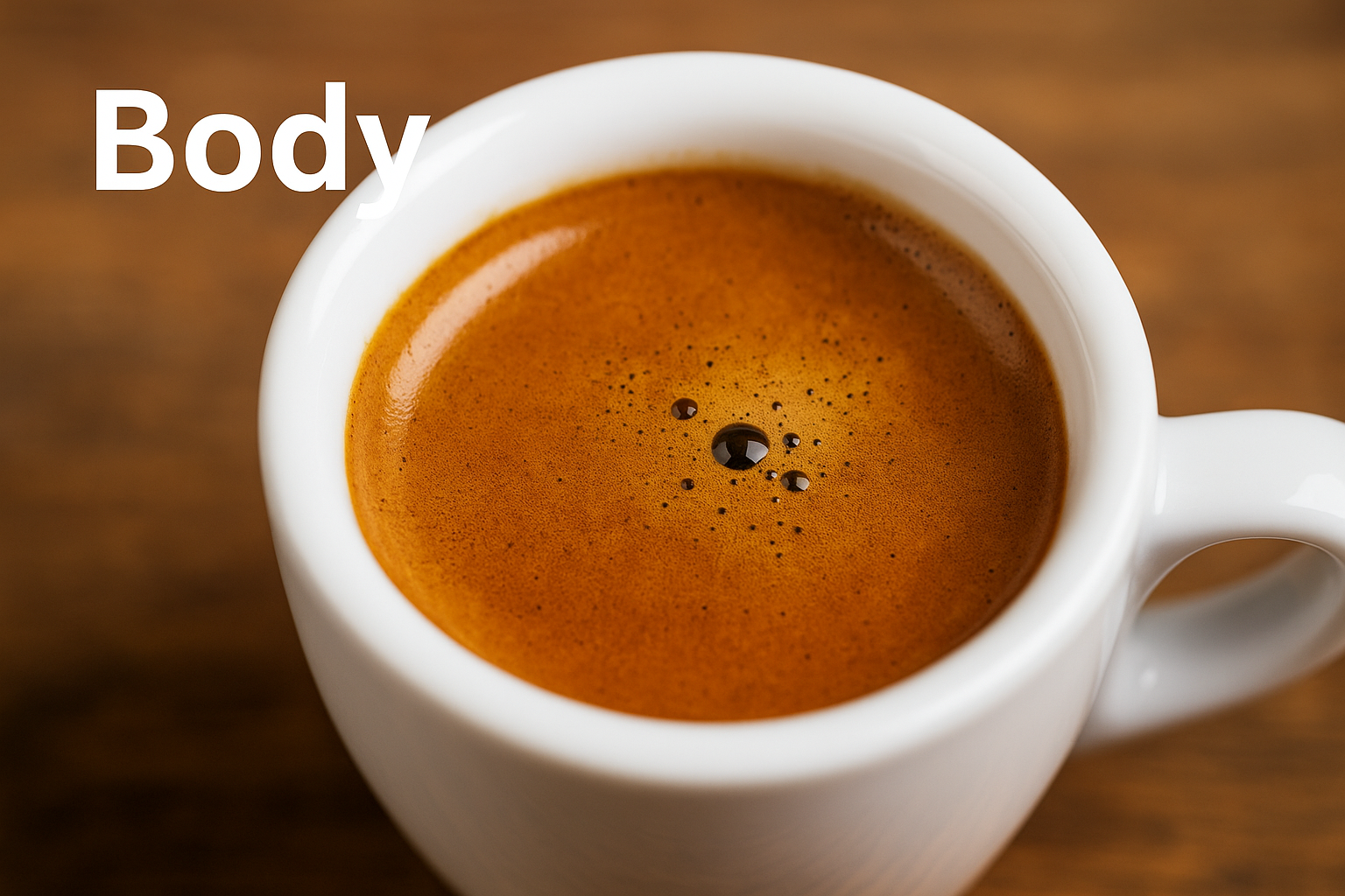 Body – thể chất cà phê (mouthfeel)