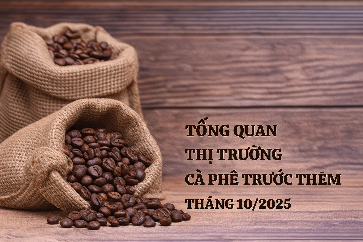 Tổng quan thị trường cà phê trước thềm tháng 10/2025