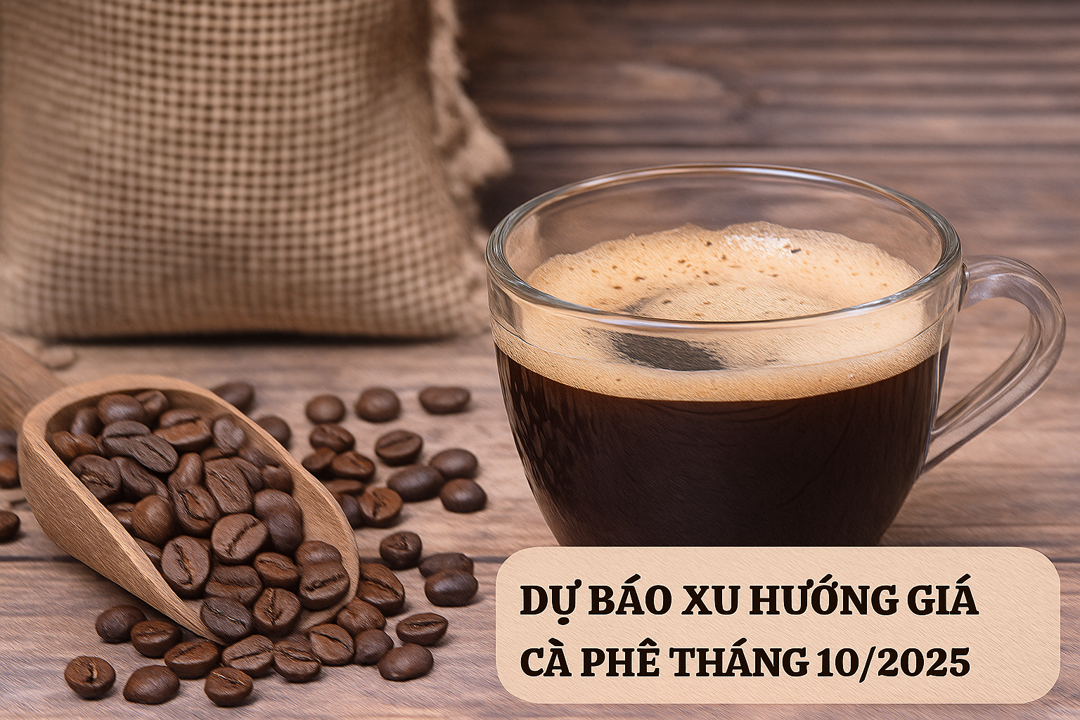 Dự báo xu hướng giá cà phê tháng 10/2025