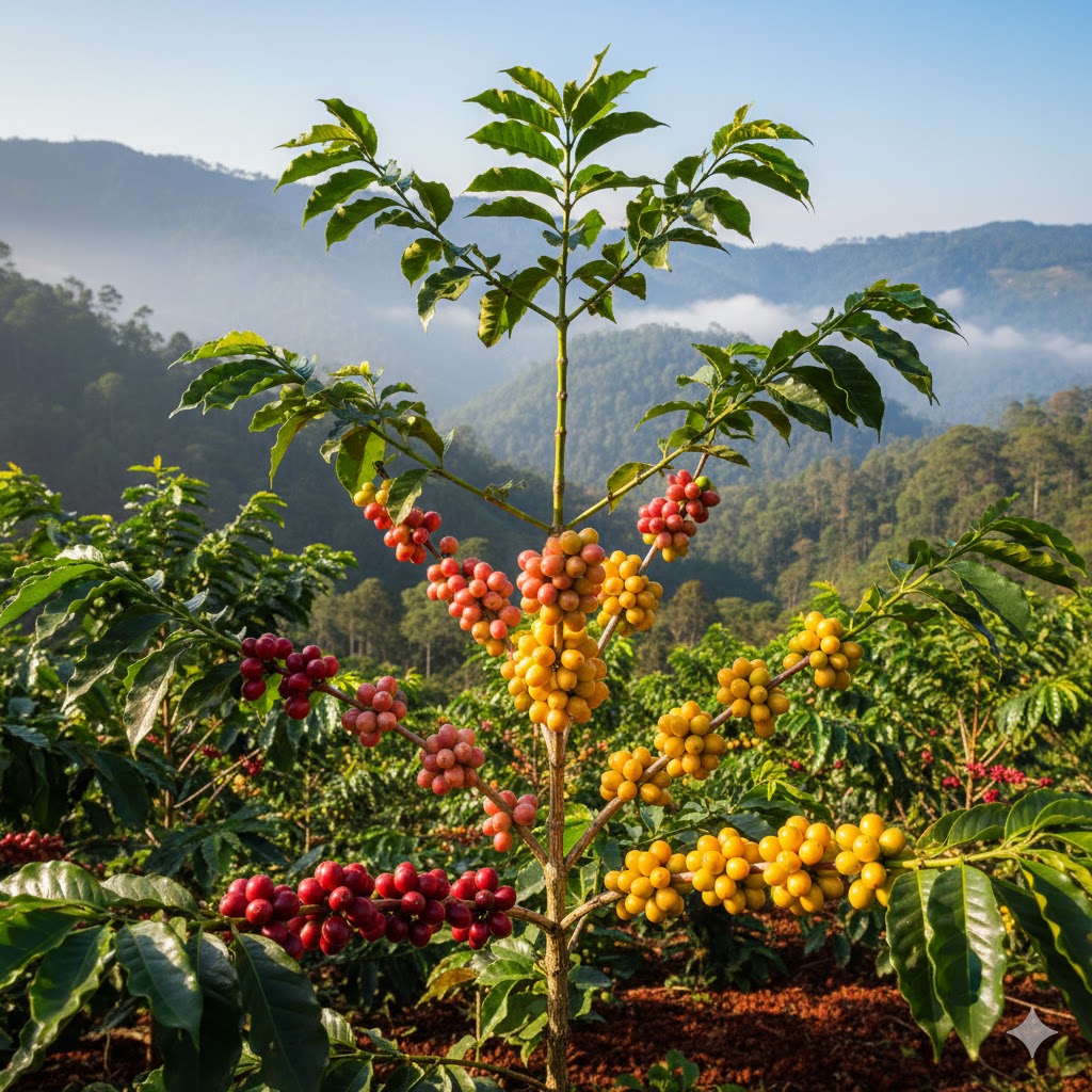 Yellow Bourbon Là Gì? 4 Lý Do Cà Phê Vàng Đắt Hơn Cà Phê Đỏ 6 Giống cà phê Bourbon là một trong những dòng quan trọng của loài Coffea arabica