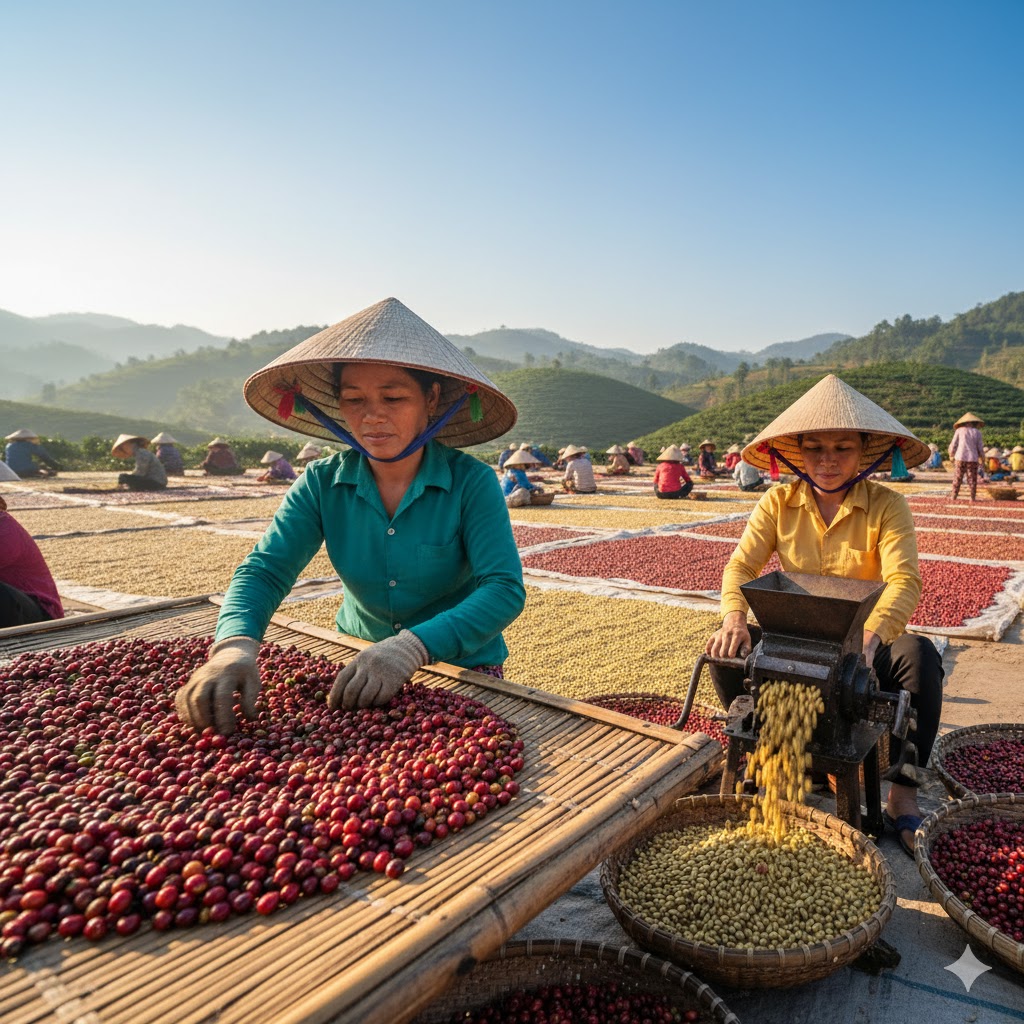 Phụ Nữ – Nhân Tố Then Chốt Trong Chuỗi Giá Trị Cà Phê: Từ Vườn Đến Bàn Uống 6 Phụ nữ trong sản xuất cà phê