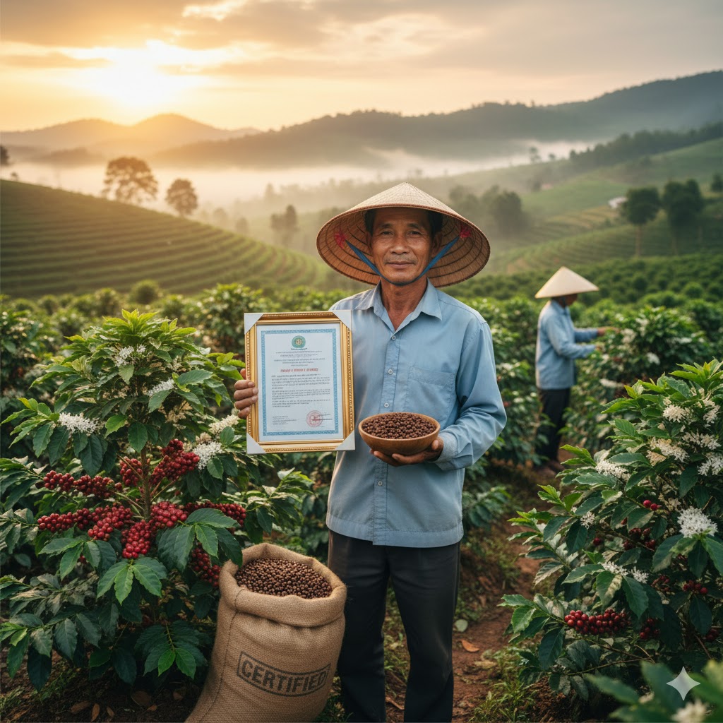 Cà Phê Sạch Không Chỉ Là Xu Hướng – Mà Là Tiêu Chuẩn Giá Trị Tương Lai 5 Cà Phê Sạch & Bền Vững