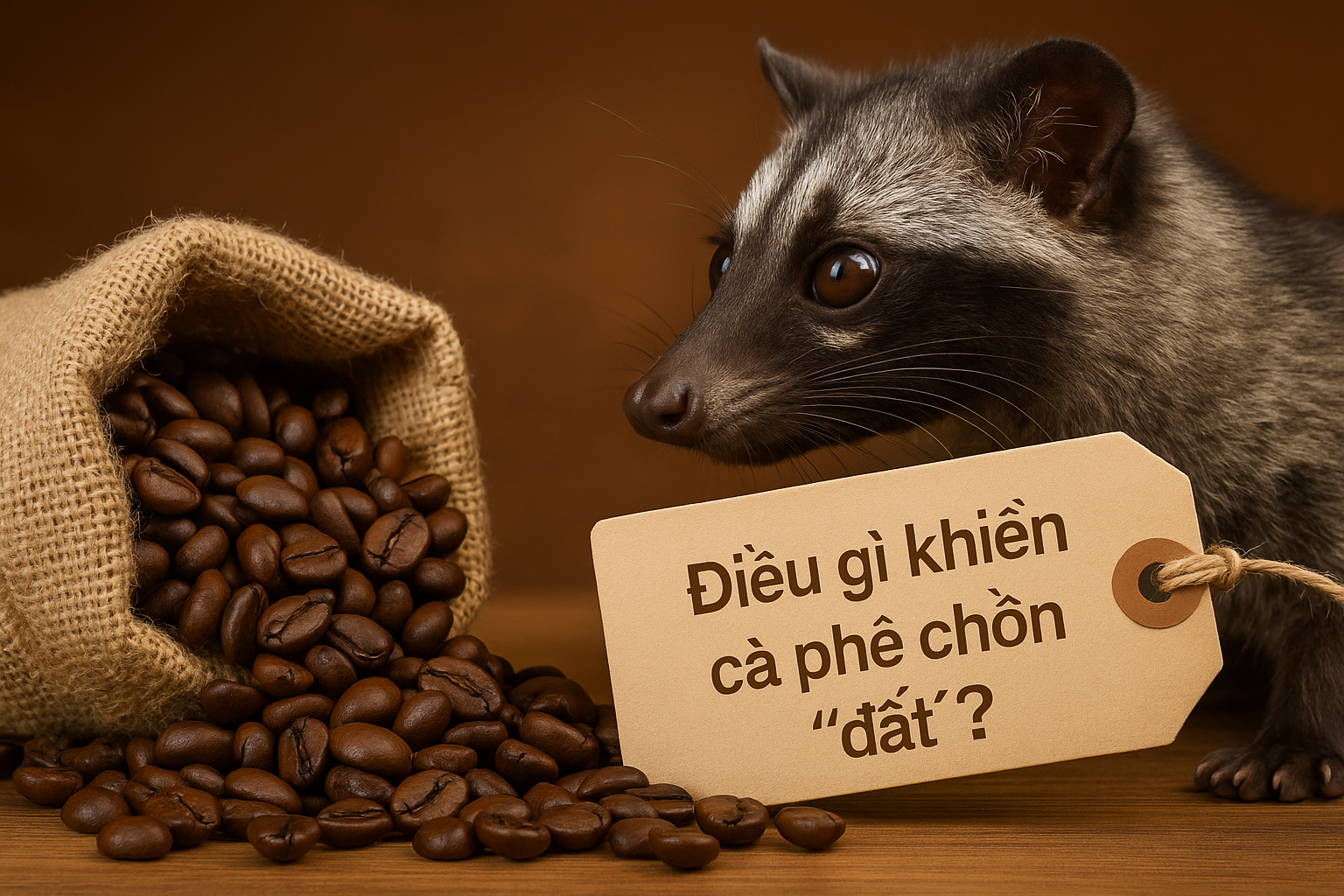 Cà Phê Chồn – Đắt Đỏ Nhưng Có Thật Sự Xứng Đáng? 6 Điều gì khiến cà phê chồn “đắt”?