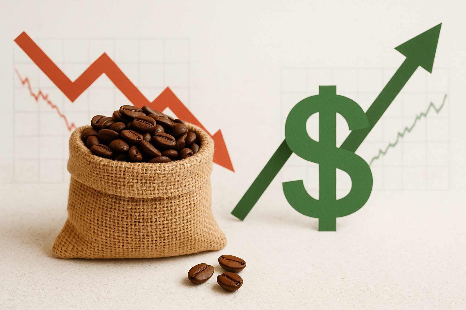 Mối tương quan ngược chiều USD & Cà Phê