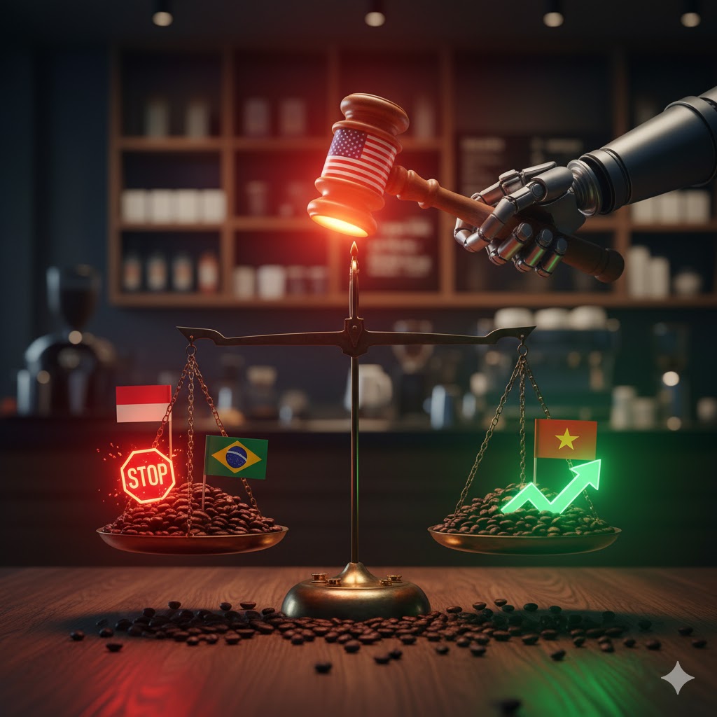 Tác động của thuế đối ứng từ Mỹ đến ngành cà phê