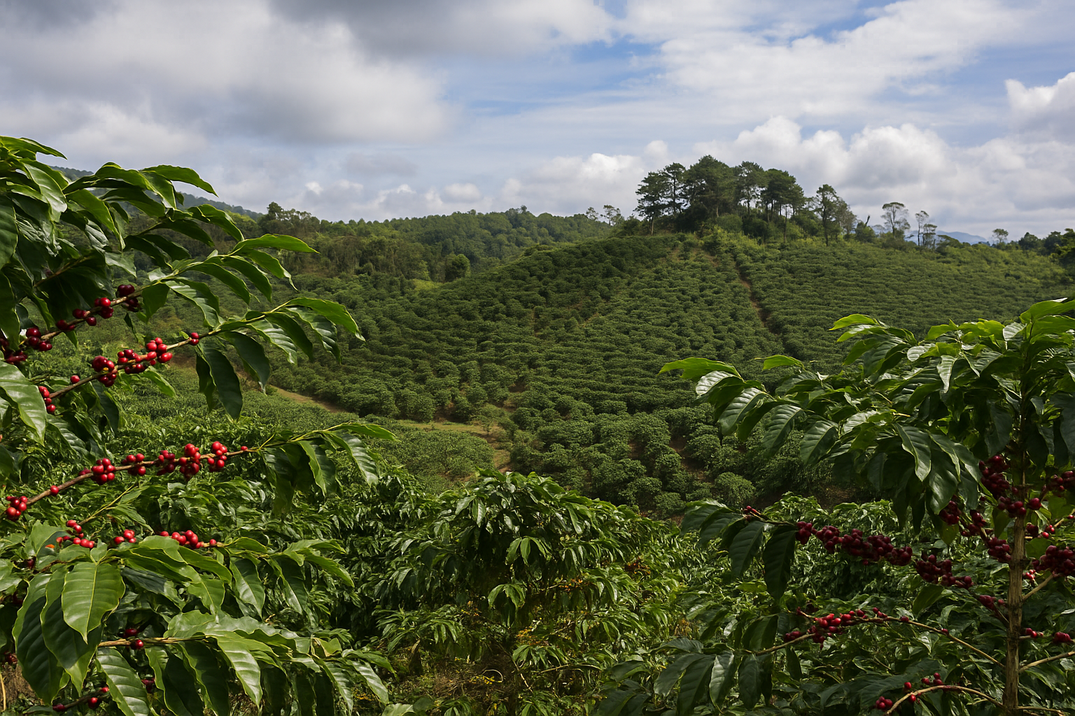 Giá Trị Thương Hiệu Cà Phê Lâm Đồng – Khẳng Định Bản Sắc Trên Thị Trường Quốc Tế 7 Lợi thế vùng nguyên liệu – nền tảng của thương hiệu