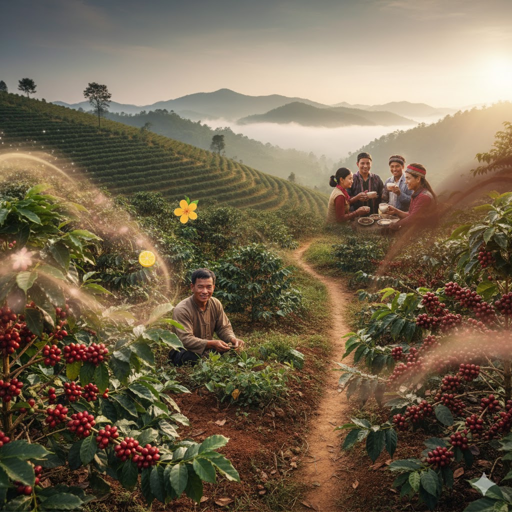 Giá Trị Thương Hiệu Cà Phê Lâm Đồng – Khẳng Định Bản Sắc Trên Thị Trường Quốc Tế 9 Bản sắc thương hiệu – giá trị khác biệt