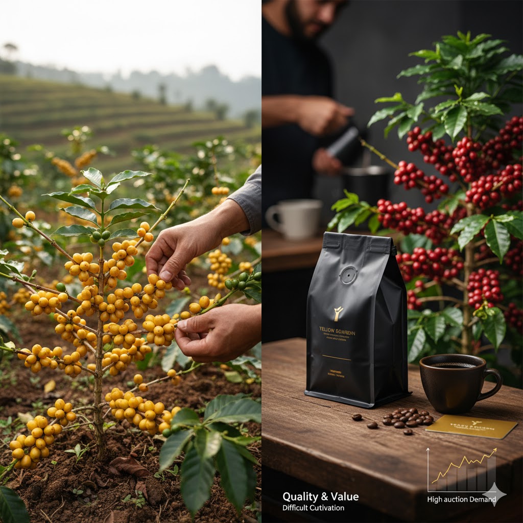 Yellow Bourbon Là Gì? 4 Lý Do Cà Phê Vàng Đắt Hơn Cà Phê Đỏ 10 Tại sao cà phê Yellow Bourbon lại đắt đỏ hơn cà phê đỏ?