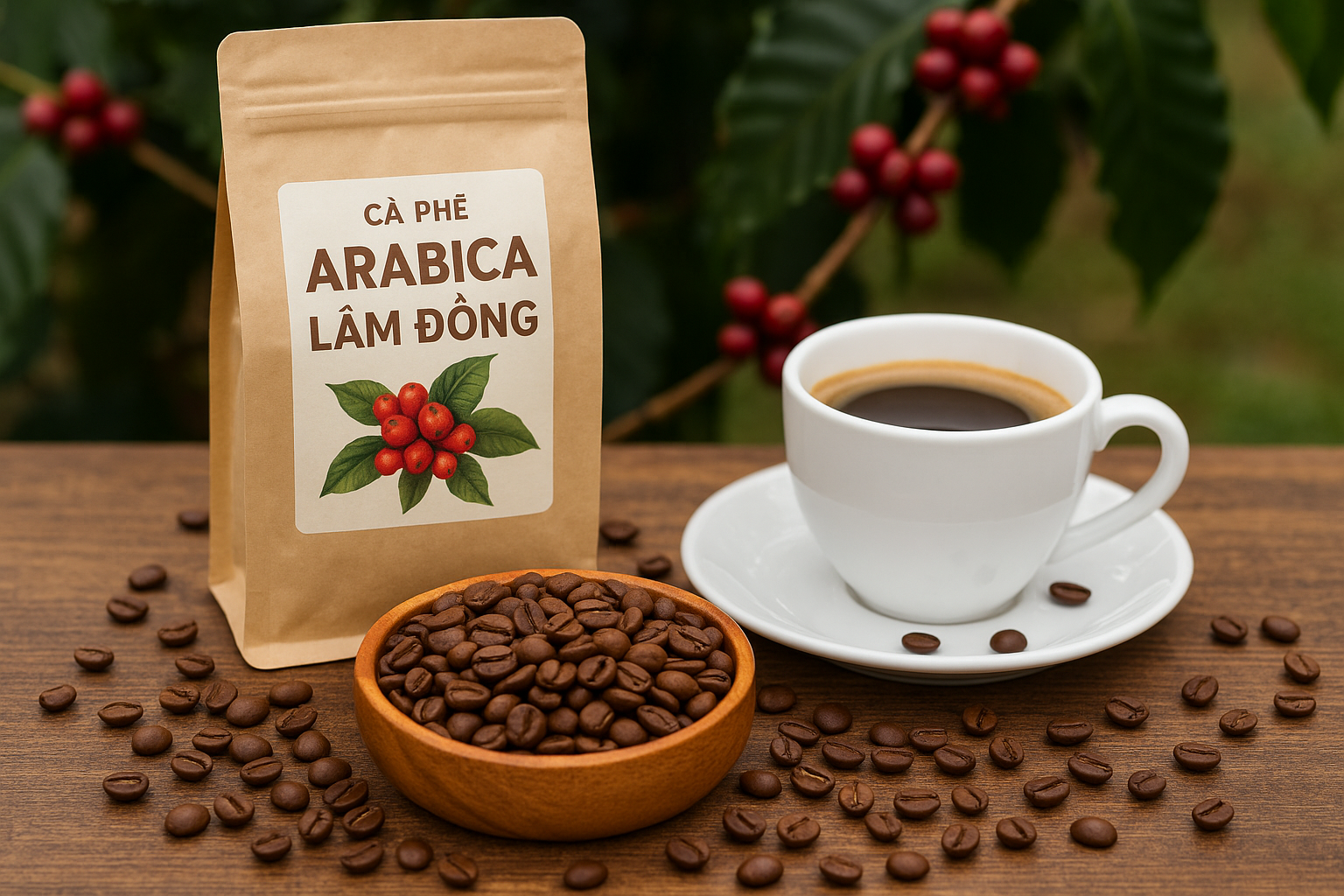 Cà Phê Arabica Đặc Sản Lâm Đồng – Câu Chuyện Từ Nông Trại Đến Tách Cà Phê 5 Cà phê Arabica từ Lâm Đồng