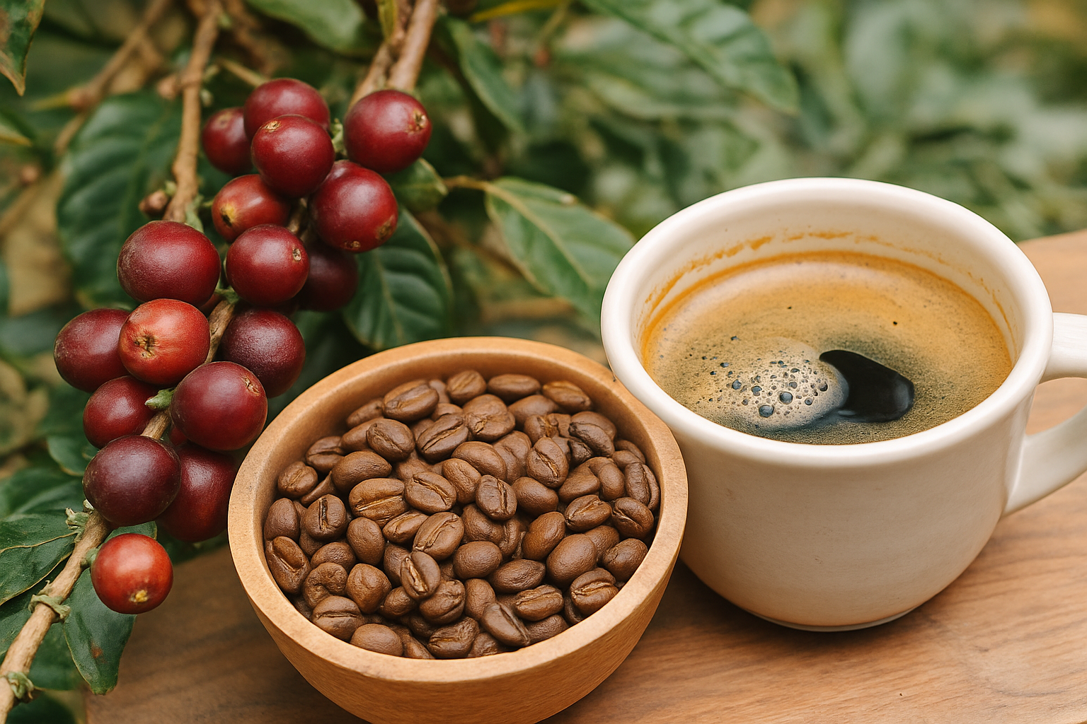 Hương vị đặc trưng & cấu trúc mùi – vị của Arabica Cầu Đất