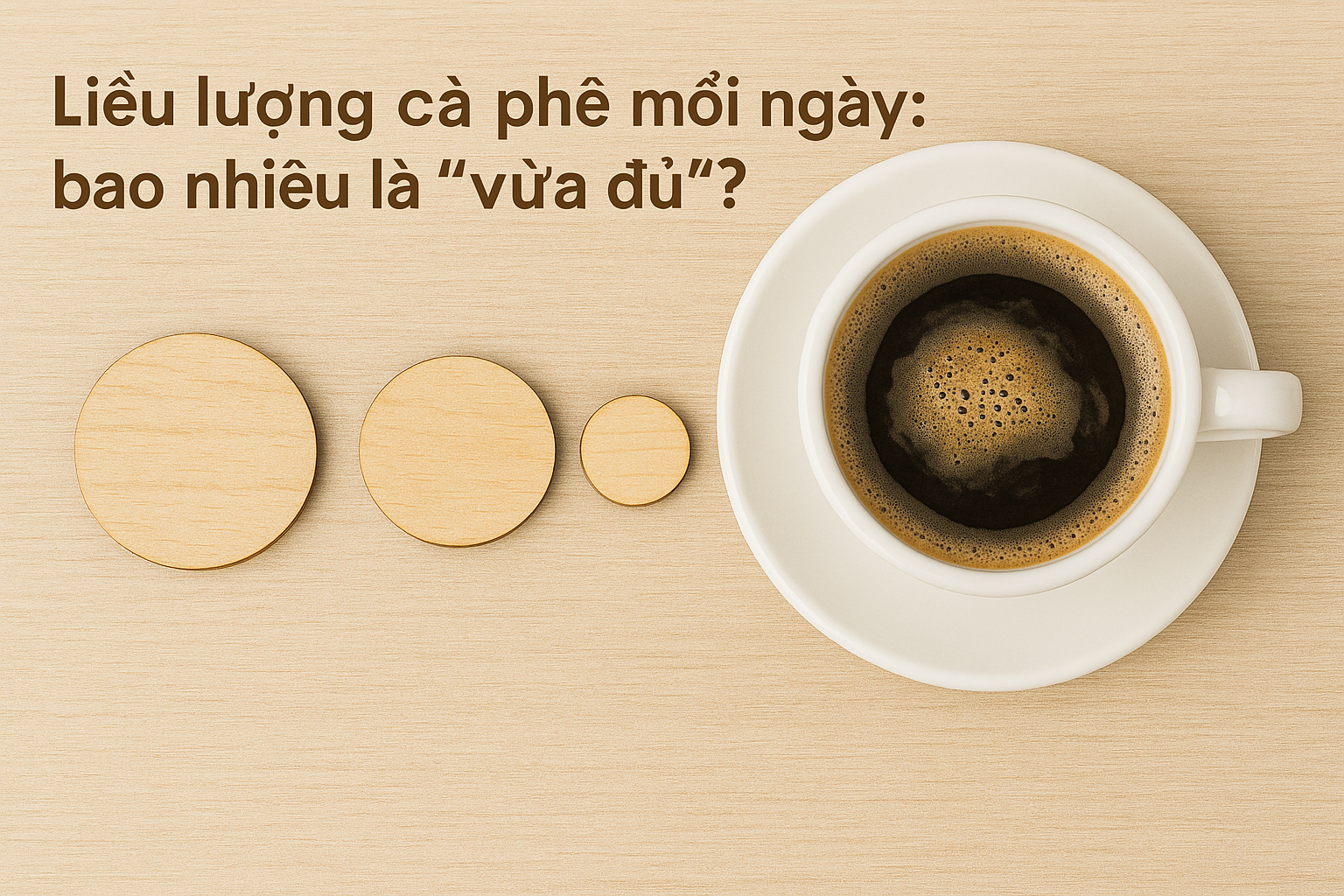 Uống Cà Phê Mỗi Ngày: Liều Lượng Bao Nhiêu Là Tốt Cho Gan – Thận? 5 Liều lượng cà phê mỗi ngày