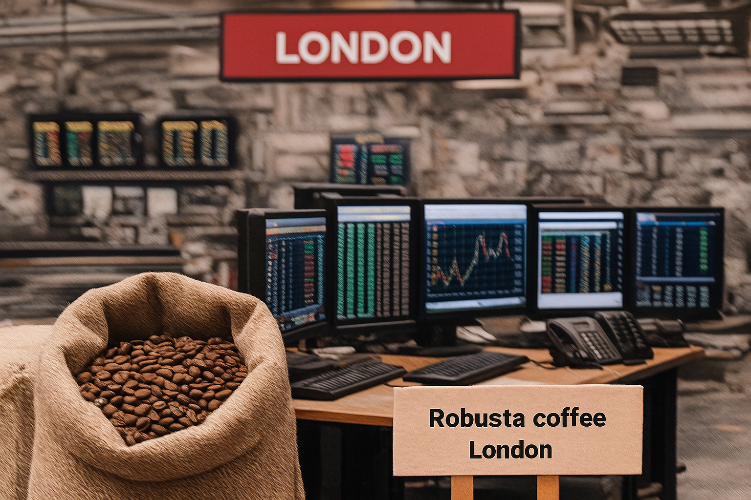 Tổng quan về sàn giao dịch London — giao dịch cà phê Robusta