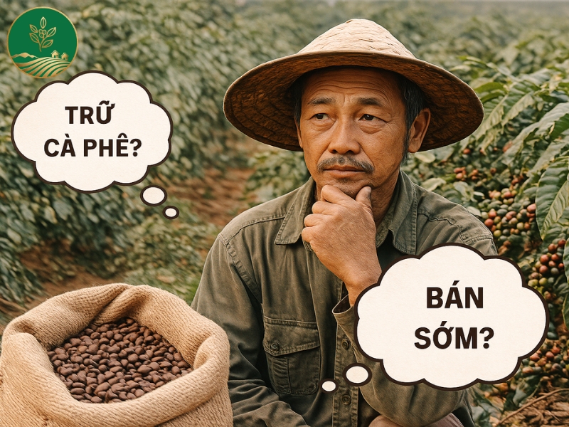Trữ cà phê hay bán sớm?