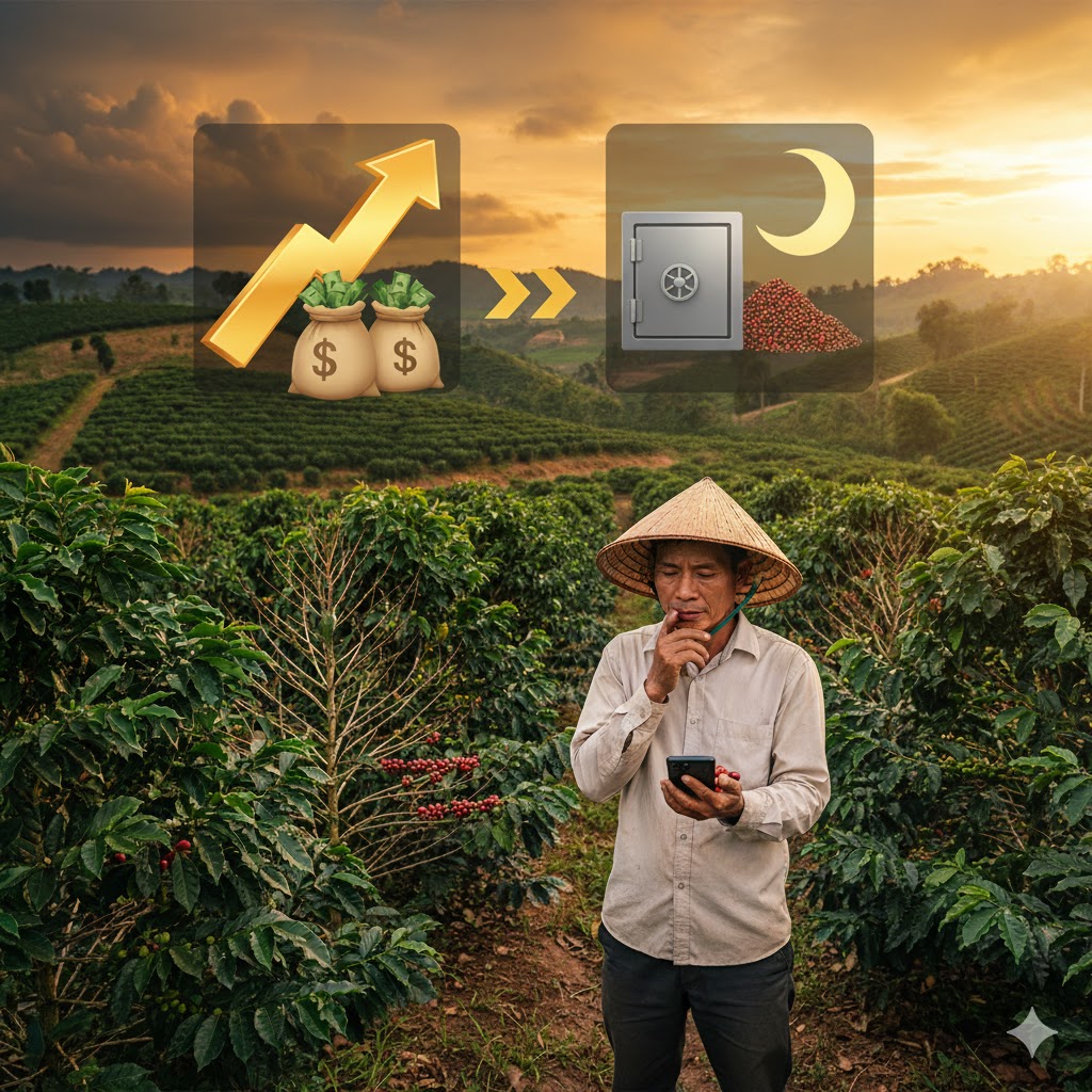 Thị trường cà phê Việt Nam đang trải qua giai đoạn đầy biến động: