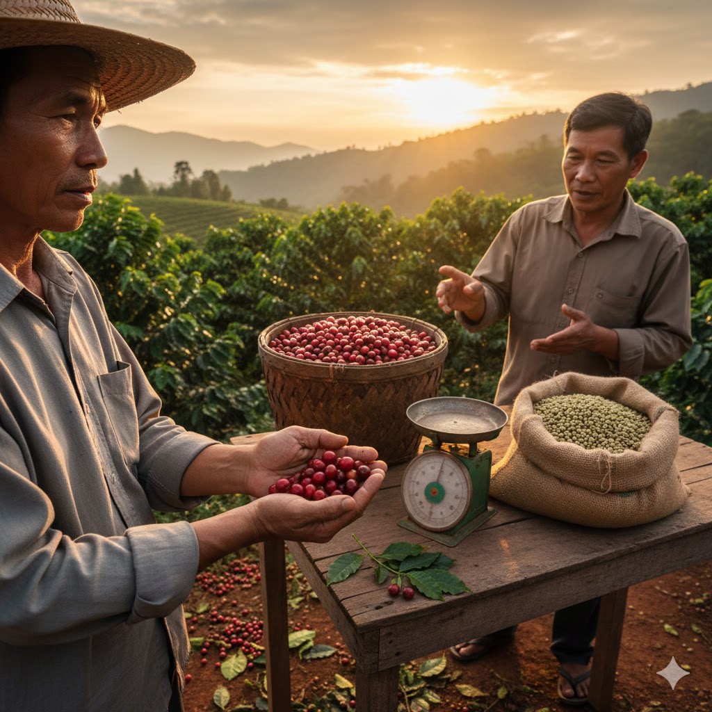 1kg Cà Phê Nhân Cần Bao Nhiêu Kg Cà Phê Tươi? Tỷ Lệ Hao Hụt Và Cách Tính Đơn Giản 4 Tỷ lệ quy đổi giữa cà phê tươi và cà phê nhân