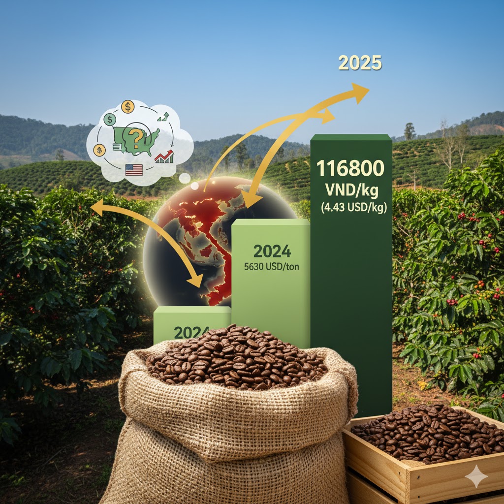 Bức tranh chung: thị trường cà phê Việt Nam và thế giới