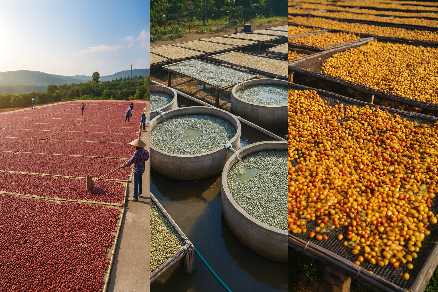 Một Ký Cà Phê – Hành Trình Nhiều Công Đoạn, Trải Qua Mấy Mùa Mưa Nắng 6 1 4