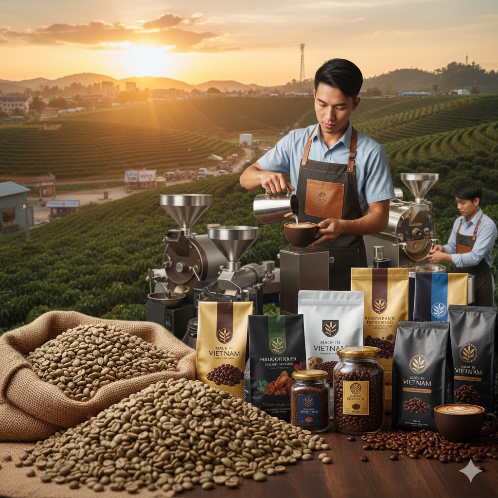 vị thế cà phê Việt Nam