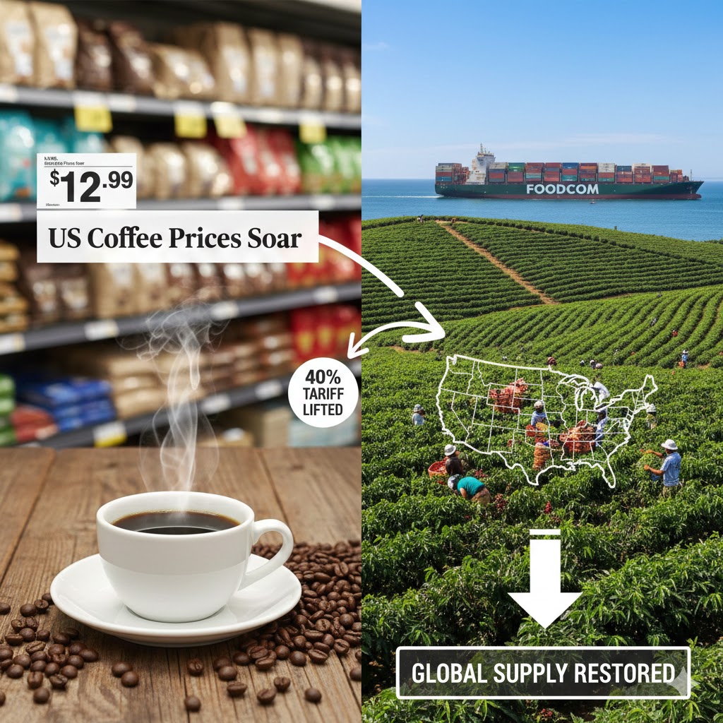 Cà phê Brazil trở lại thị trường Mỹ: Việt Nam đối mặt thử thách mới