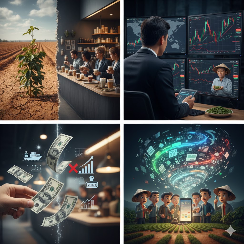 Rủi Ro Về Giá Trong Kinh Doanh Cà Phê: Nguyên Nhân Và 5 Cách Phòng Ngừa Hiệu Quả 6 Nguyên nhân gây ra rủi ro giá cà phê