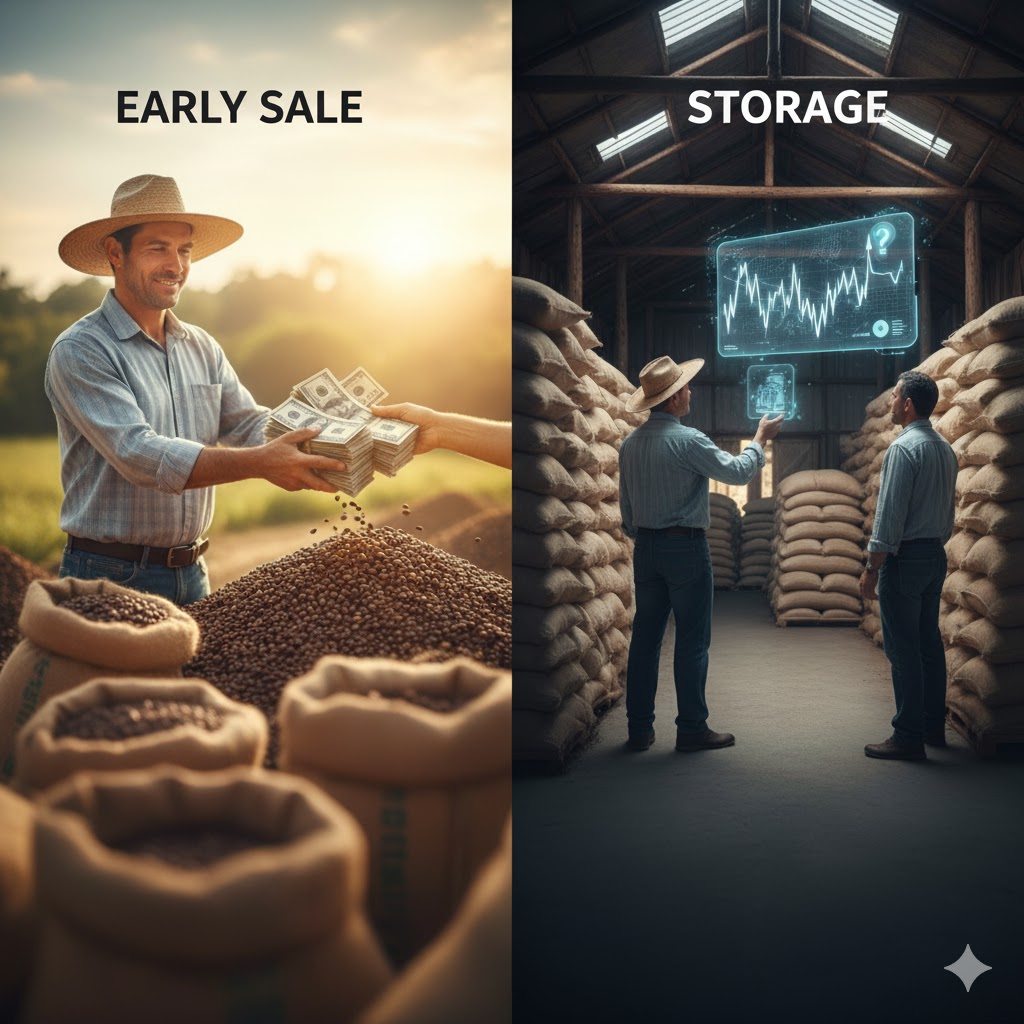 Lợi ích và rủi ro khi bán sớm hoặc trữ hàng