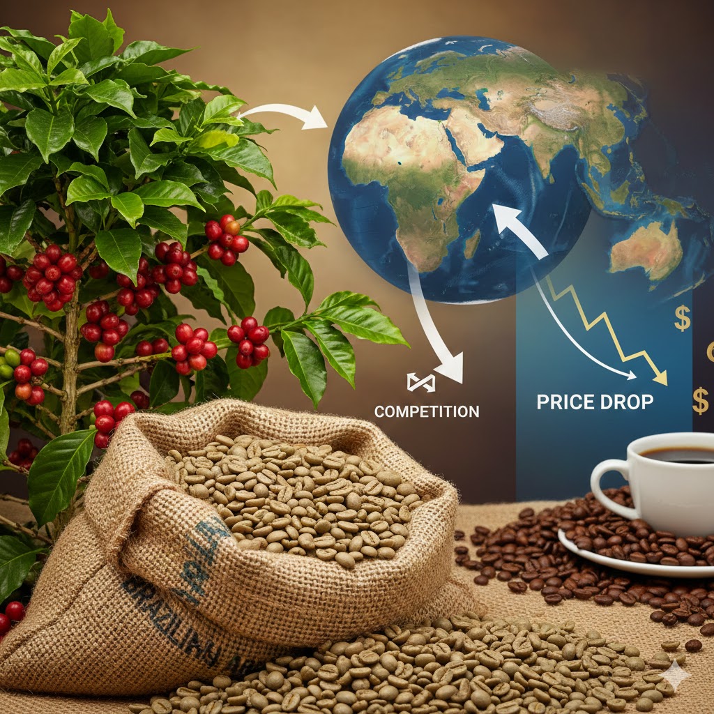 Mỹ bãi bỏ thuế nhập khẩu cà phê Brazil