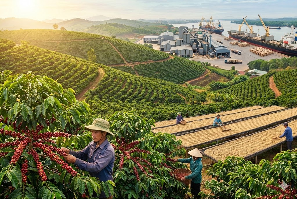 Vì Sao Thế Giới Đang Tranh Nhau Mua Cà Phê Việt Nam? 4 Thủ phủ cà phê đang thu hút sự chú ý toàn cầu